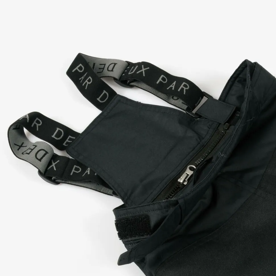 Boys Blue & Black Snowsuit & Snood Set