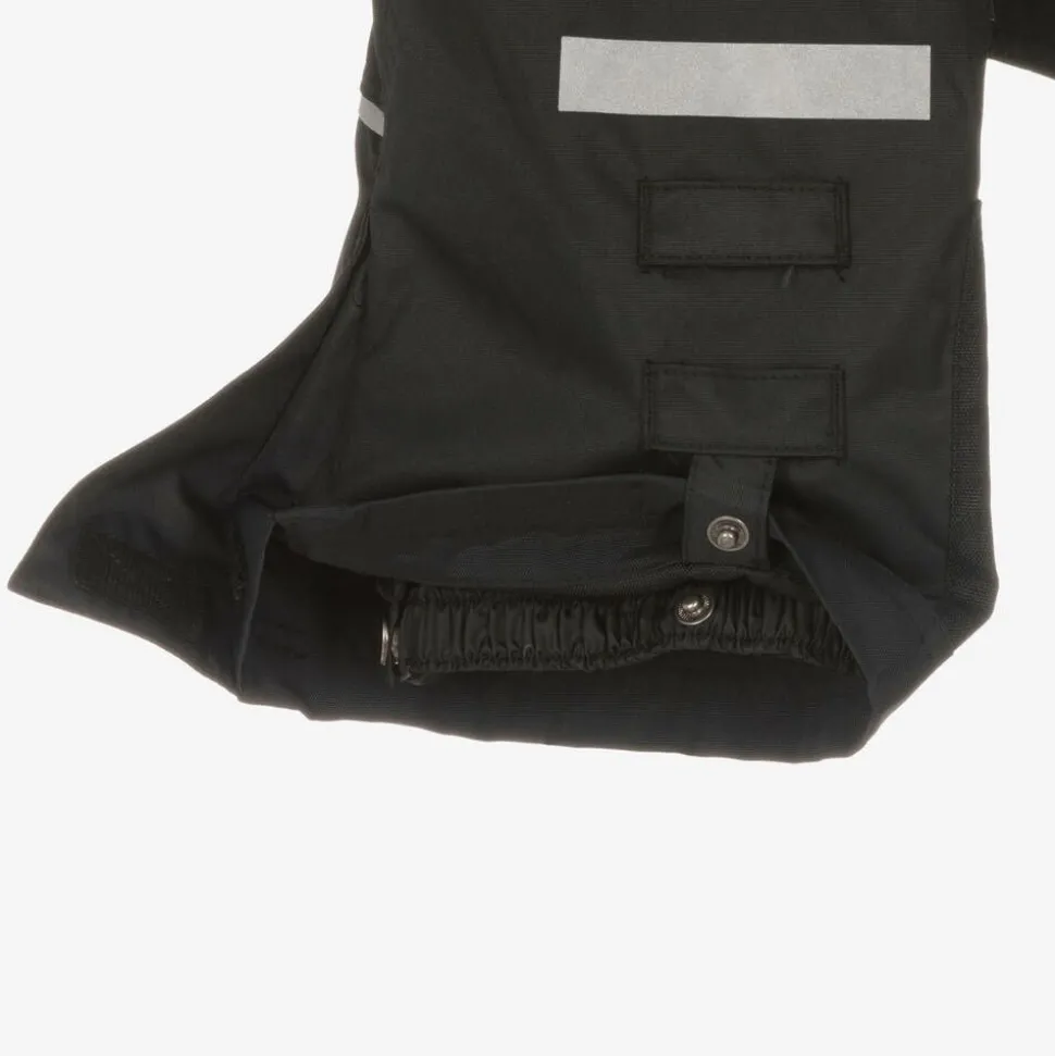 Boys Blue & Black Snowsuit & Snood Set