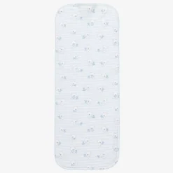 Boys Blue Beary Best Friends Burp Cloth (48cm)