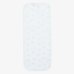 Boys Blue Cotton Beary Besties Burp Cloth (49cm)