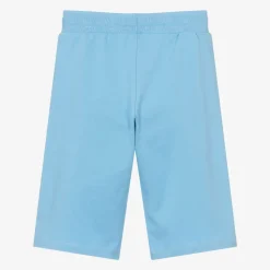 Boys Blue Cotton Jersey Shorts