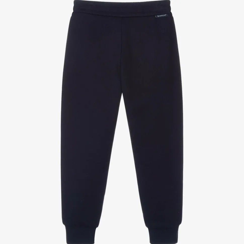 Boys Blue Cotton Joggers