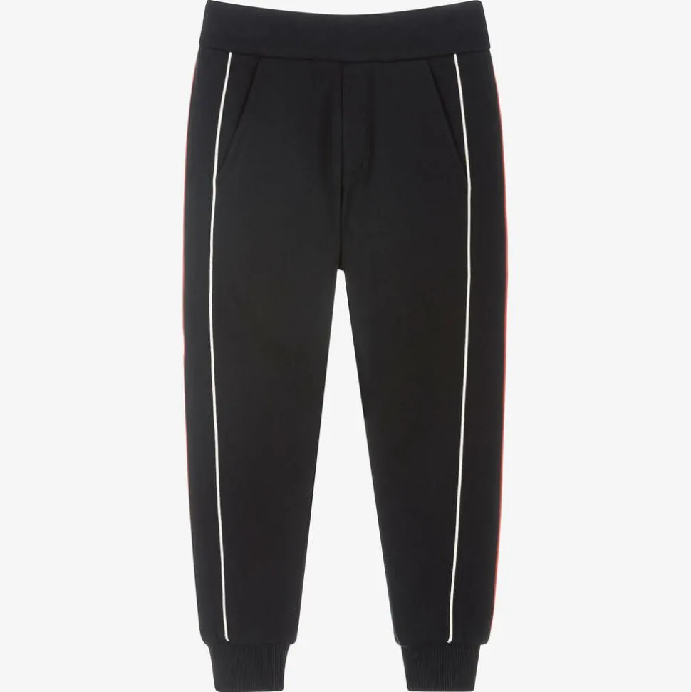 Boys Blue Cotton Joggers