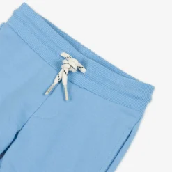 Boys Blue Cotton Joggers