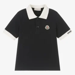 Boys Blue Cotton Polo Shirt
