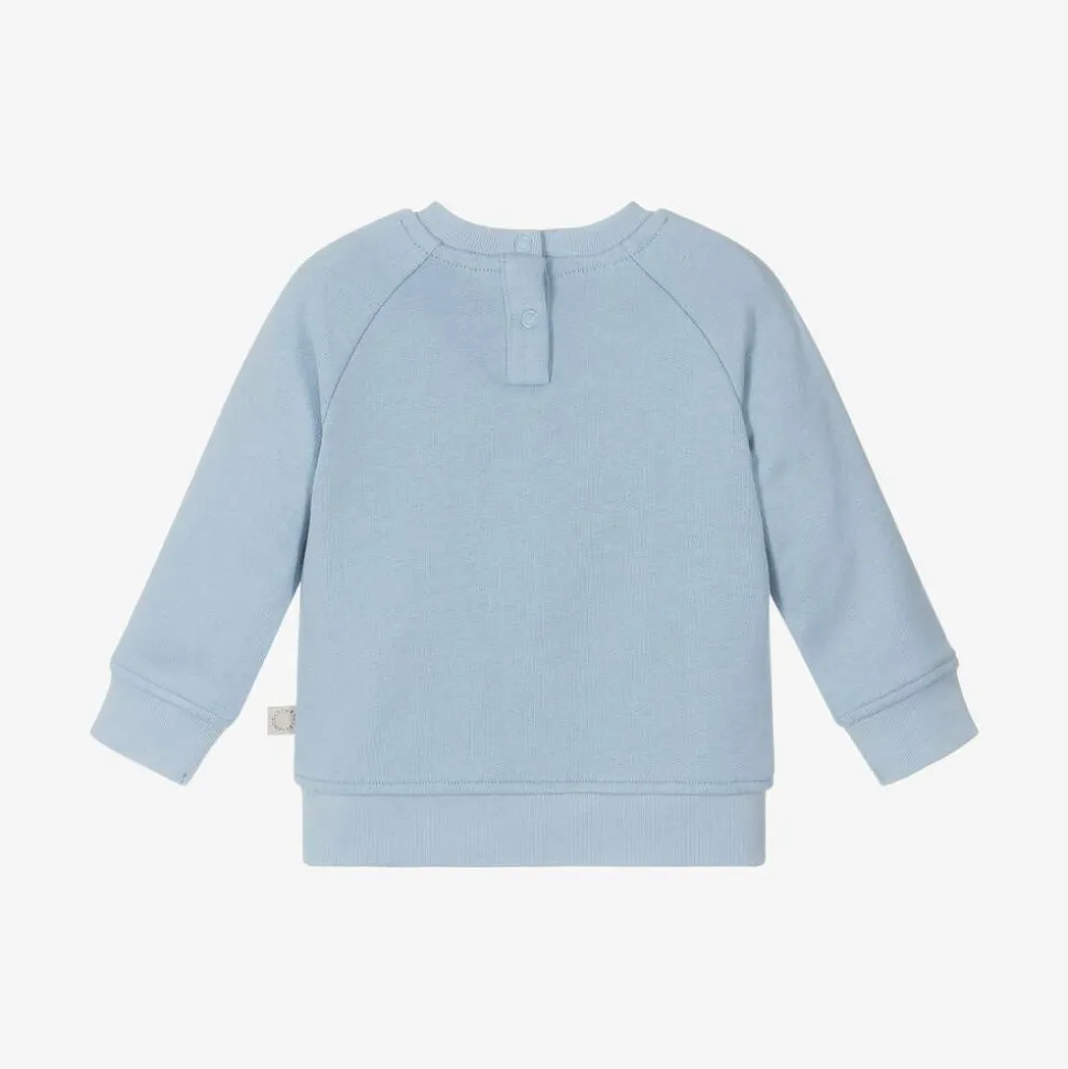 Boys Blue Cotton Sweatshirt