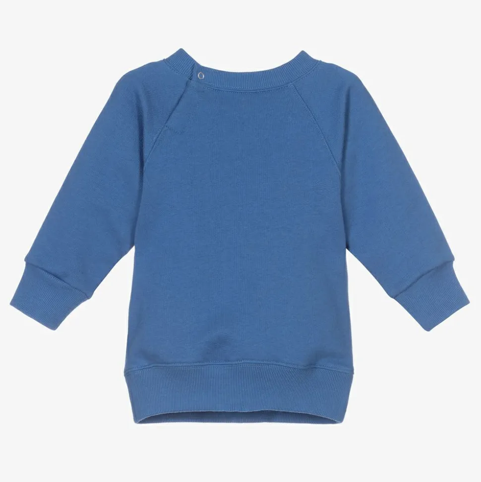 Boys Blue Cotton Sweatshirt