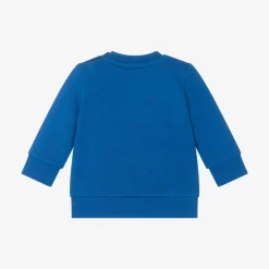 Boys Blue Cotton Sweatshirt
