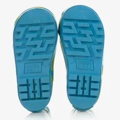 Boys Blue Crocodile Rain Boots