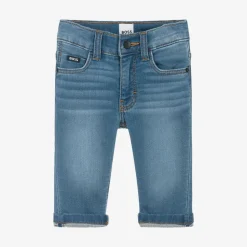 Boys Blue Denim Regular Fit Jeans