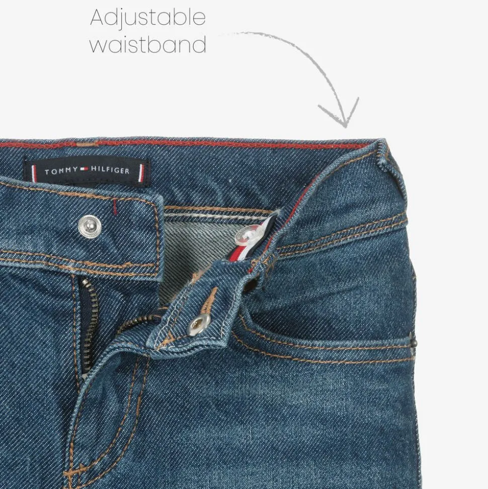 Boys Blue Denim Slim Fit Jeans