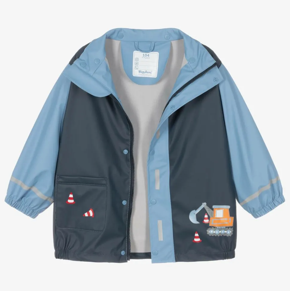 Boys Blue Digger Raincoat