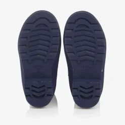 Boys Blue Dinosaur Fossils Rain Boots