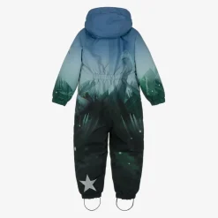 Boys Blue Dinosaur Snowsuit