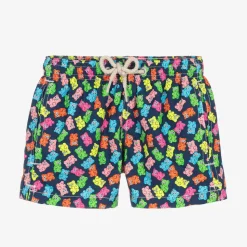 Boys Blue Gummy Bear Swim Shorts