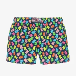 Boys Blue Gummy Bear Swim Shorts