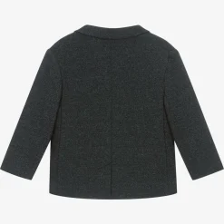 Boys Blue Marl Jersey Blazer