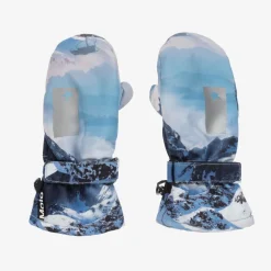 Boys Blue Mountain Ski Thermal Mittens