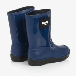 Boys Blue Rain Boots