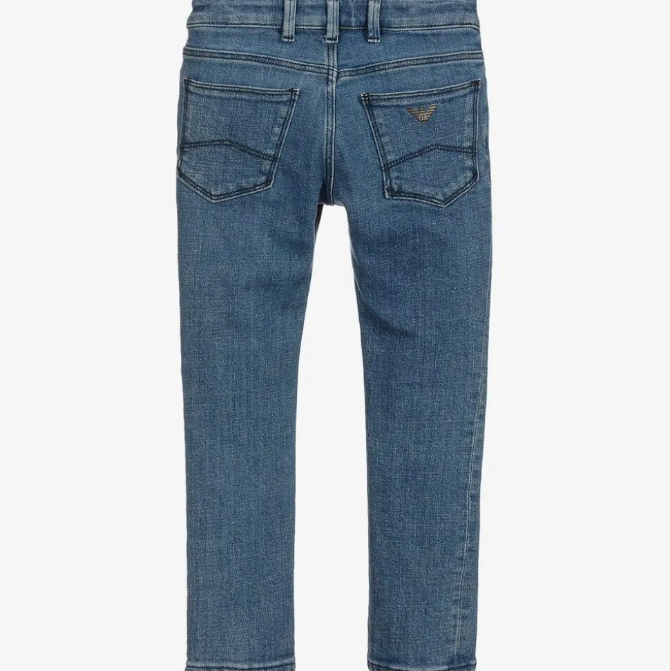 Boys Blue Regular Fit Jeans