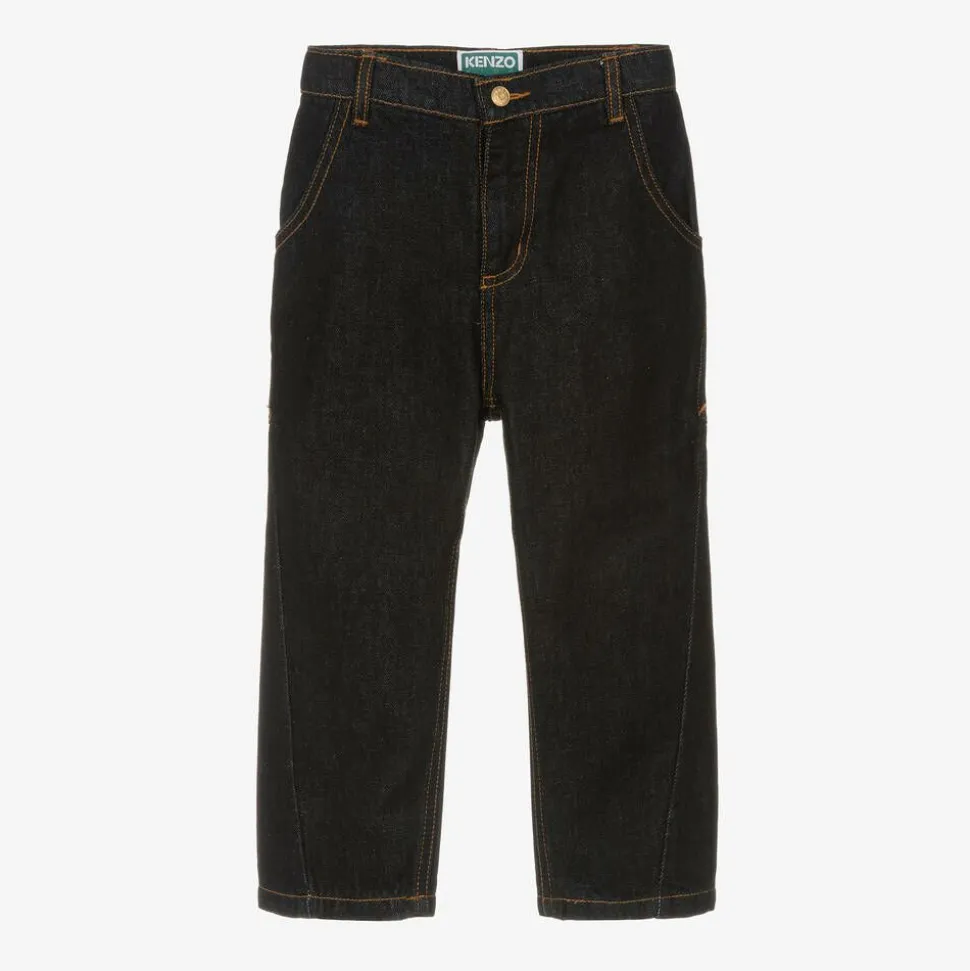 Boys Blue Relaxed Fit Denim Jeans