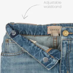 Boys Blue Straight Leg Denim Jeans