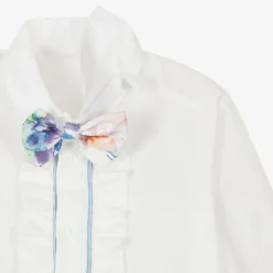 Boys Blue Velour Suit