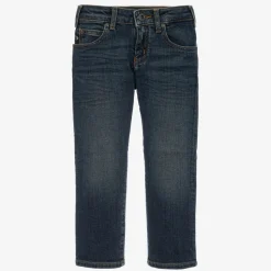 Boys Blue Washed Denim Jeans