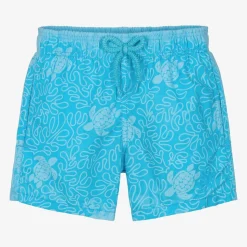 Boys Blue Water-Reactive Swim Shorts