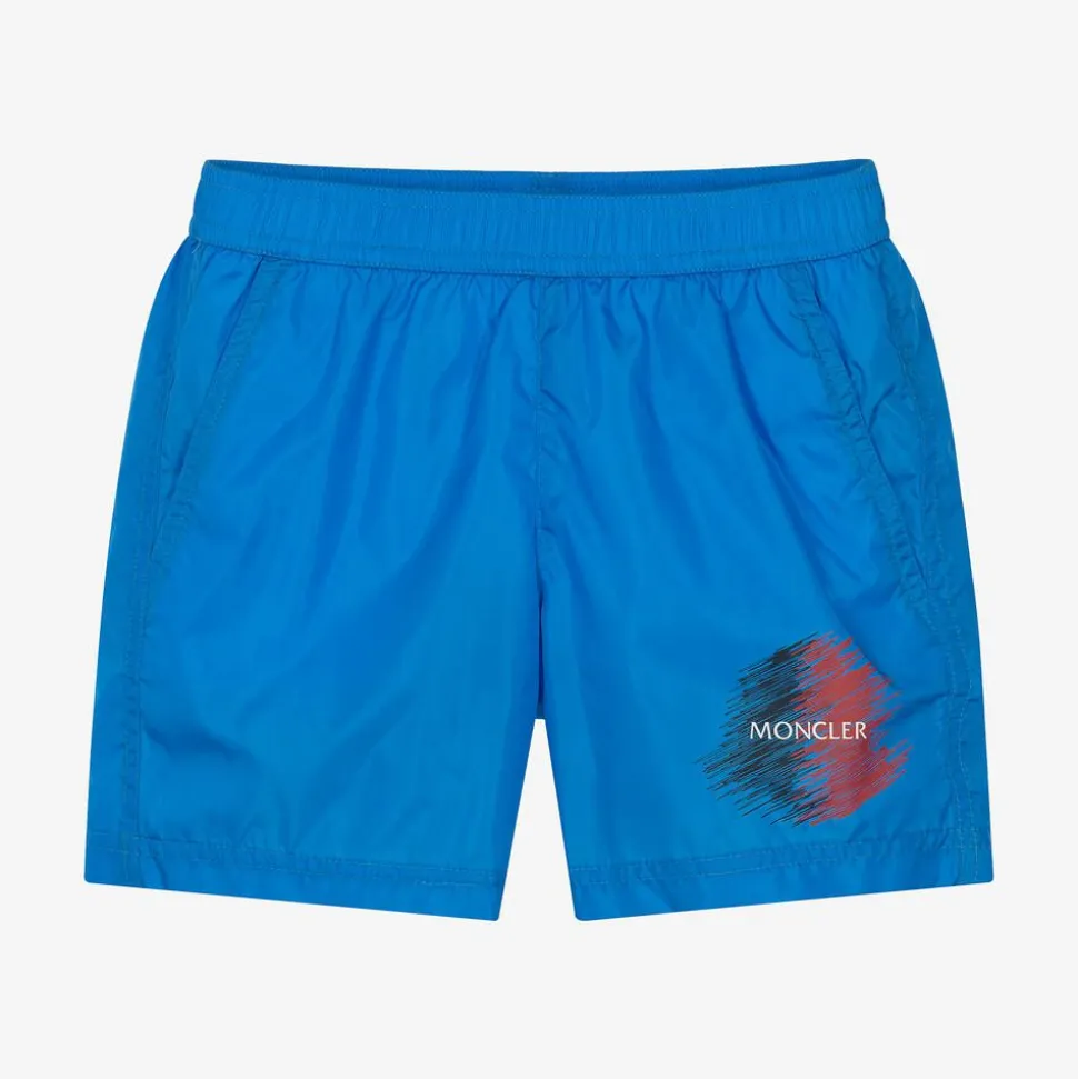 Boys Bright Blue Swim Shorts