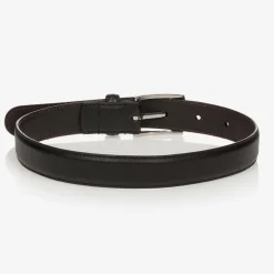 Boys Brown Leather Belt