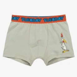 Boys Cotton Animal Boxer Shorts (7 Pack)