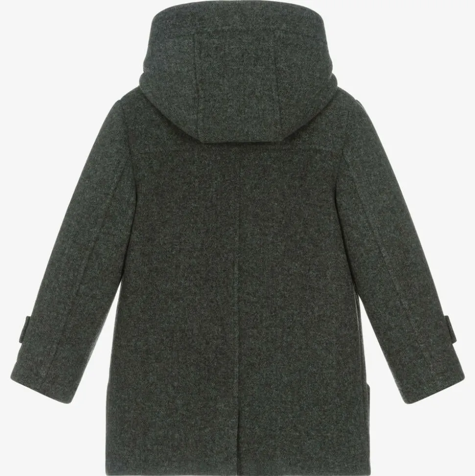 Boys Dark Grey Duffle Coat