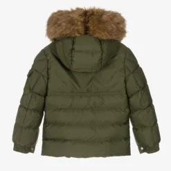 Boys Green Byronf Puffer Jacket