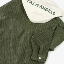 Boys Green Corduroy Overshirt