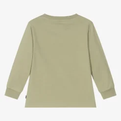 Boys Green Cotton Top