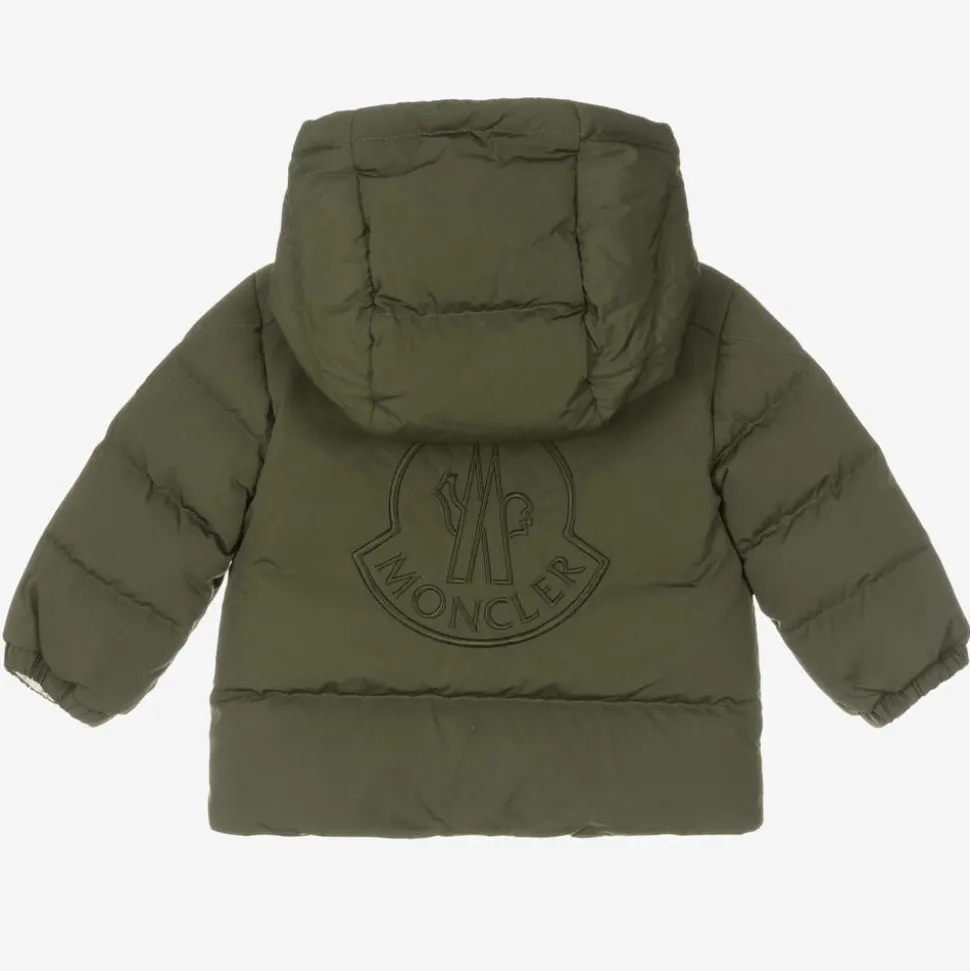 Boys Green Eric Down Puffer Jacket