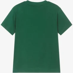 Boys Green Organic Cotton T-Shirt