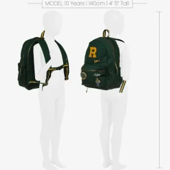 Boys Green Polo Bear Backpack (44cm)