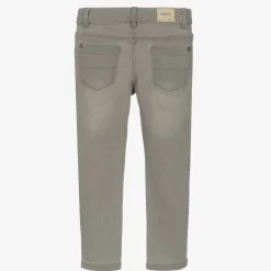 Boys Grey Denim Skinny Jeans
