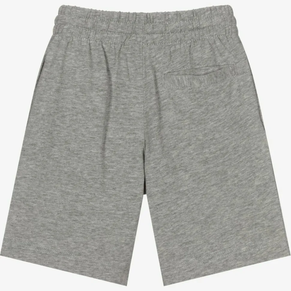 Boys Grey Logo Shorts
