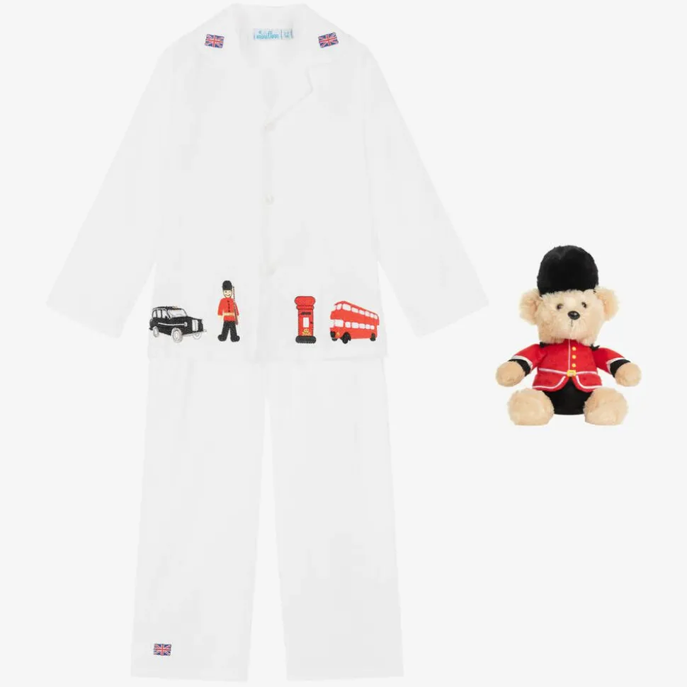 Boys Guardsman Pyjamas & Teddy Bear Gift Hamper