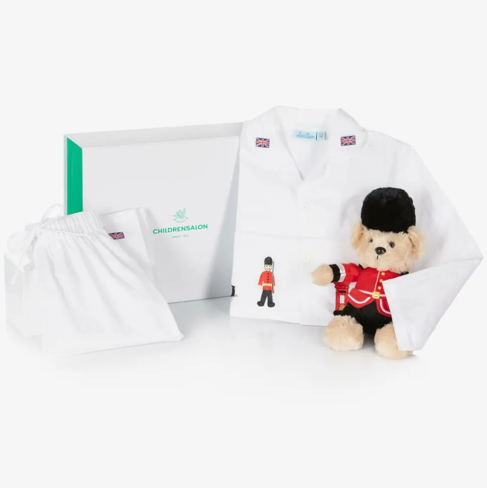 Boys Guardsman Pyjamas & Teddy Bear Gift Hamper