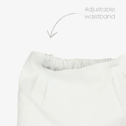 Boys Ivory Cotton Buster Suit