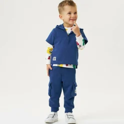 Boys Ivory Cotton Letters Top