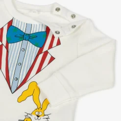 Boys Ivory Cotton Magician Sweatshirt