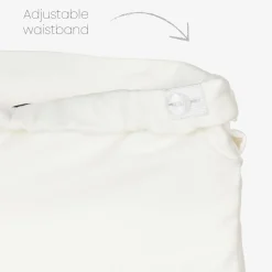 Boys Ivory Cotton Sailor Buster Suit