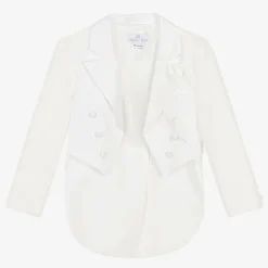 Boys Ivory Tuxedo Suit