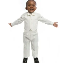 Boys Ivory Tuxedo Suit