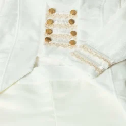 Boys Ivory Velvet Suit